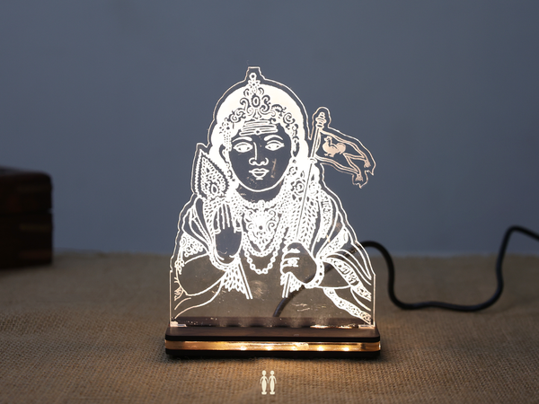 Lord Murugan Led Lamp