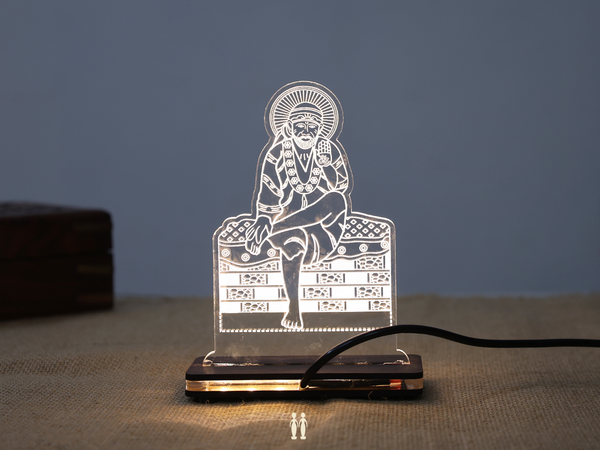 Sri Sai Baba Led Lamp