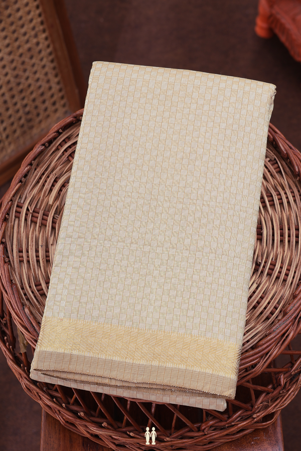 Kanchipuram Silk Saree Brown With Paai Madippu Kattai Design