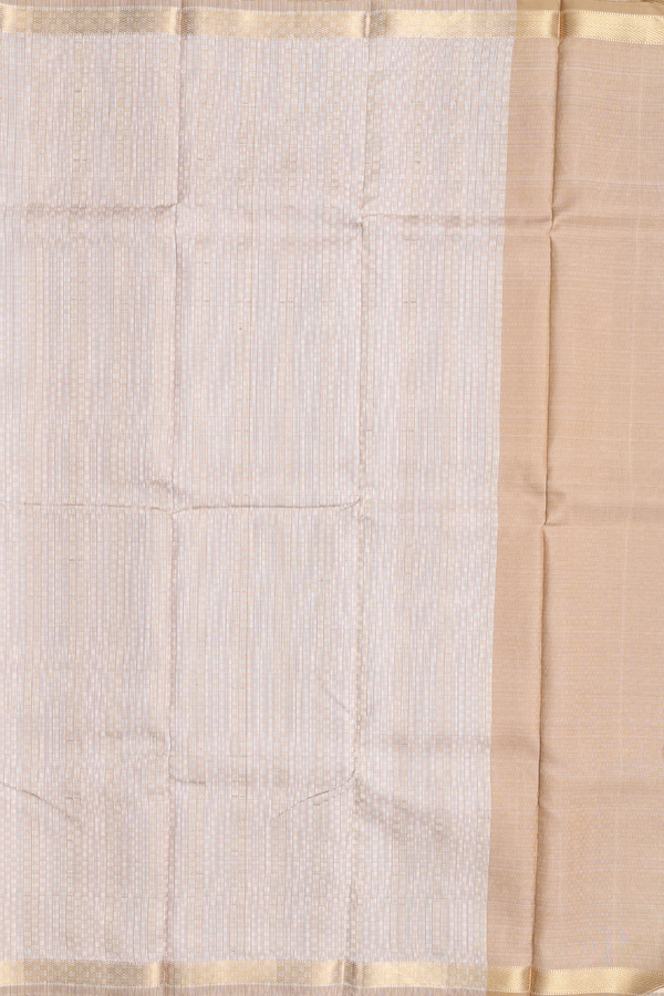 Kanchipuram Silk Saree Brown With Paai Madippu Kattai Design