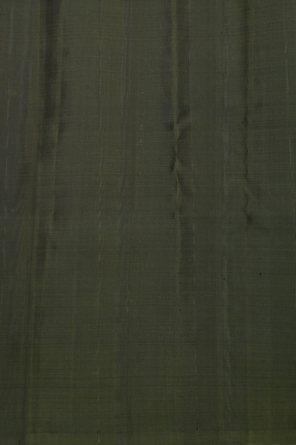 Kanchipuram Silk Saree Cocoa Brown With Vanasingaram Design