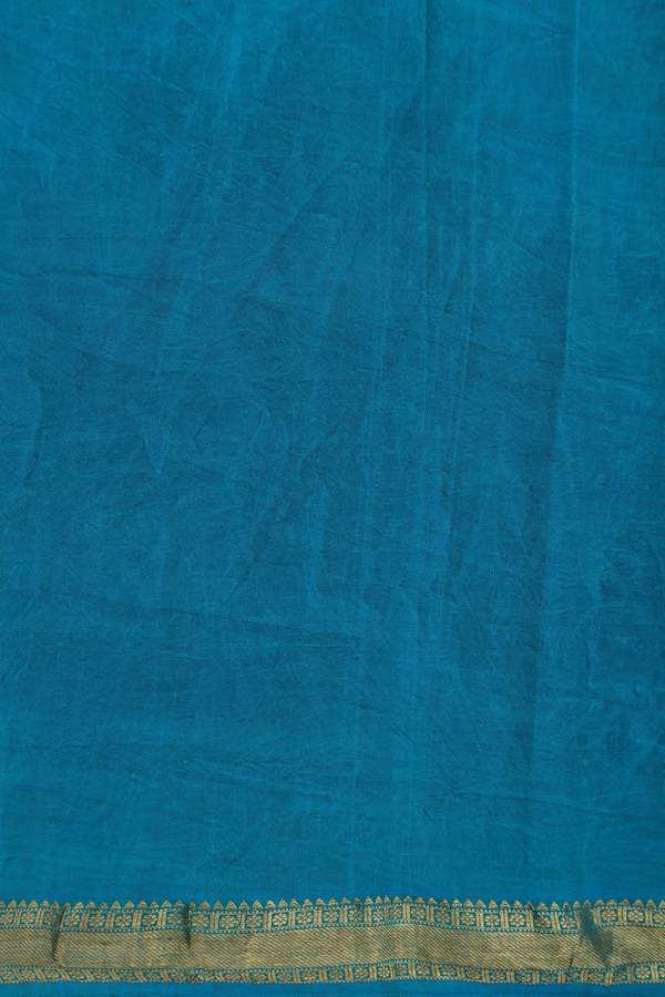 Kanchipuram Silk Saree Dark Oak Brown With Hand Painted Design