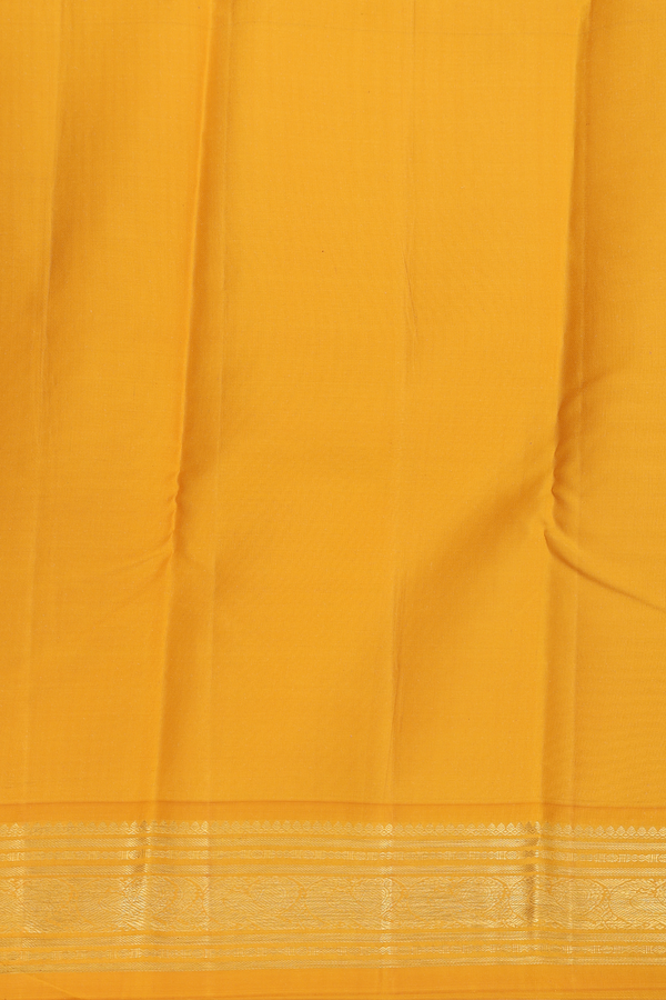 Kanchipuram Silk Saree Deep Purple With Peacock Chakram Buttas
