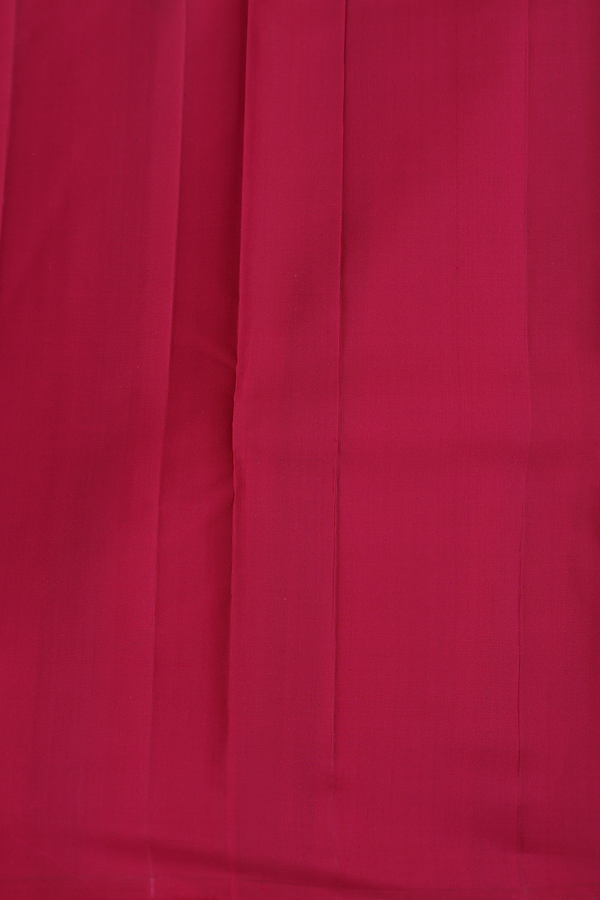 Kanchipuram Silk Saree In Beige With Parrot Buttas