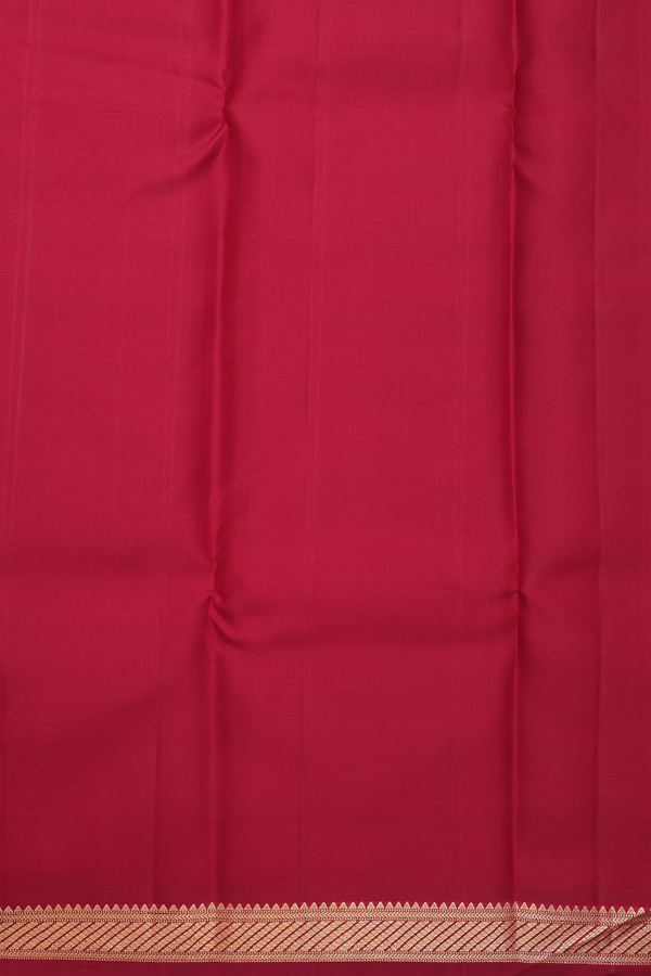 Kanchipuram Silk Saree In Beige With Zari Buttas