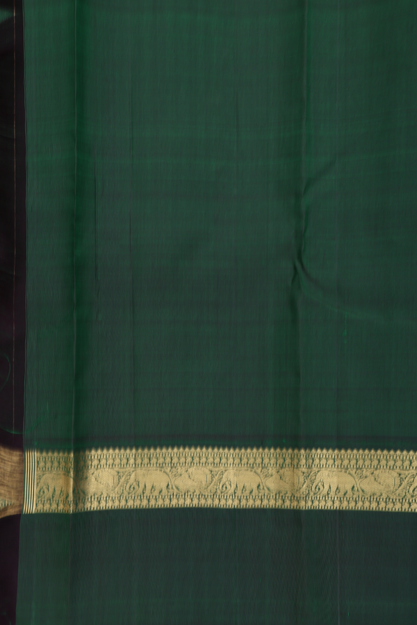 Kanchipuram Silk Saree In Beige With Zari Buttas