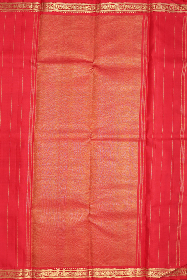Kanchipuram Silk Saree In Black And White With Checks Design
