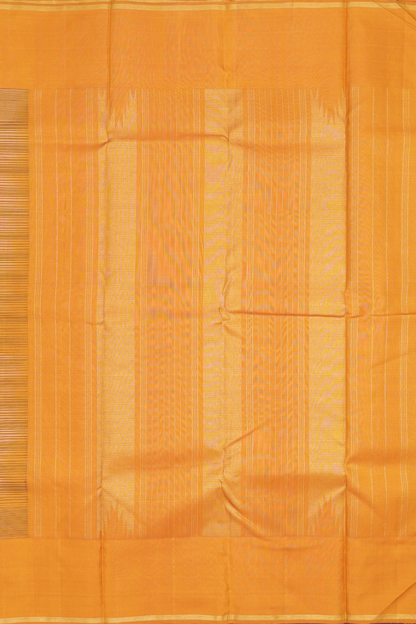 Kanchipuram Silk Saree In Black And White With Checks Design