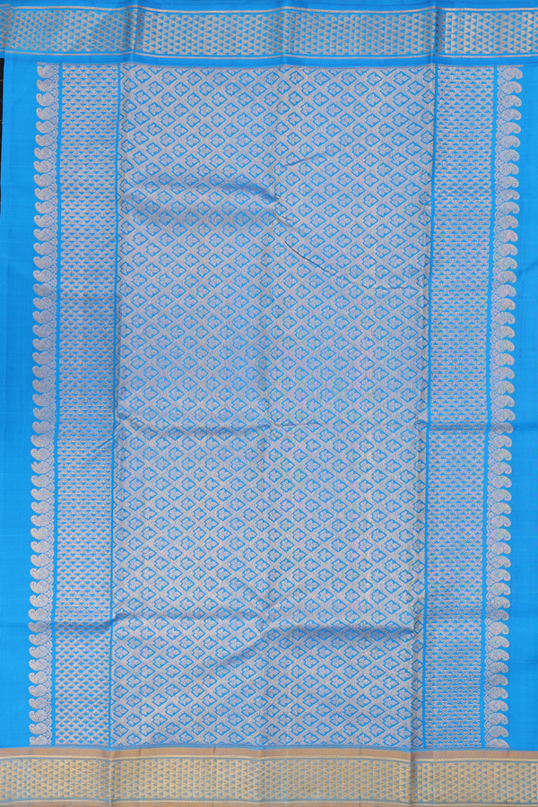 Kanchipuram Silk Saree In Black With Neli Design