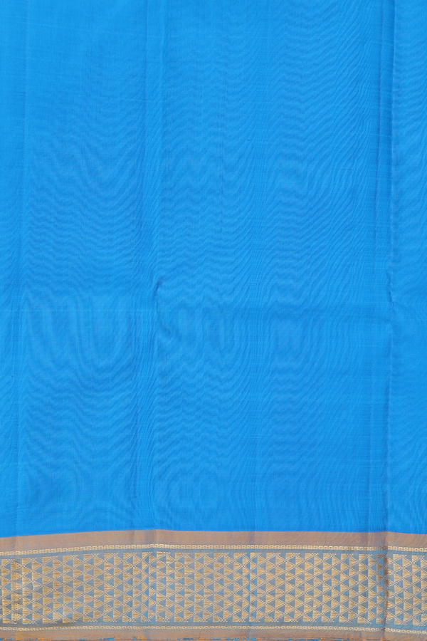 Kanchipuram Silk Saree In Black With Neli Design