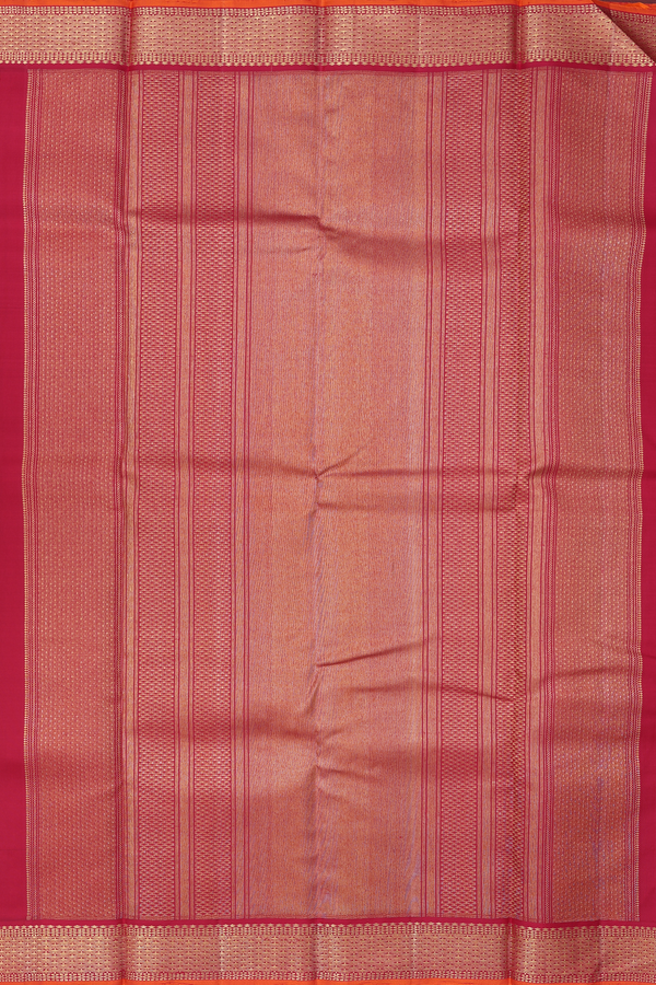 Kanchipuram Silk Saree In Black With Peacock Chakram Buttas