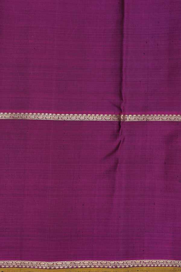 Kanchipuram Silk Saree In Black With Rudraksh Buttis