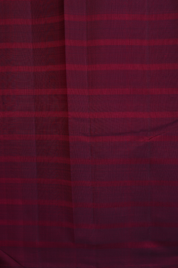 Kanchipuram Silk Saree In Black With Self Stripes Design