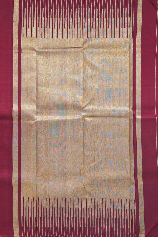Kanchipuram Silk Saree In Black With Step Border