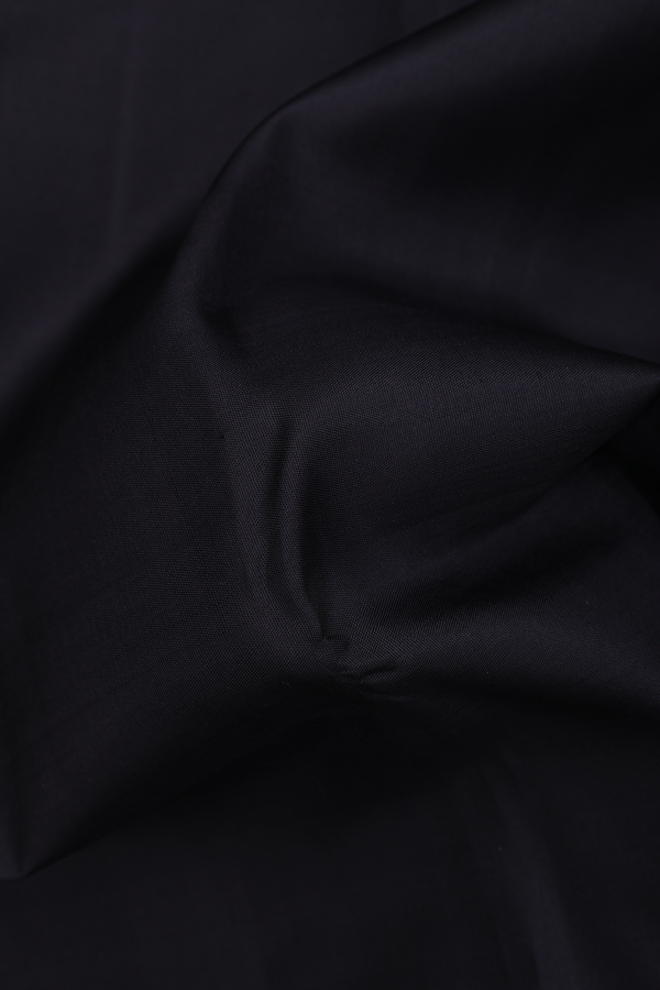 Kanchipuram Silk Saree In Black With Temple Border