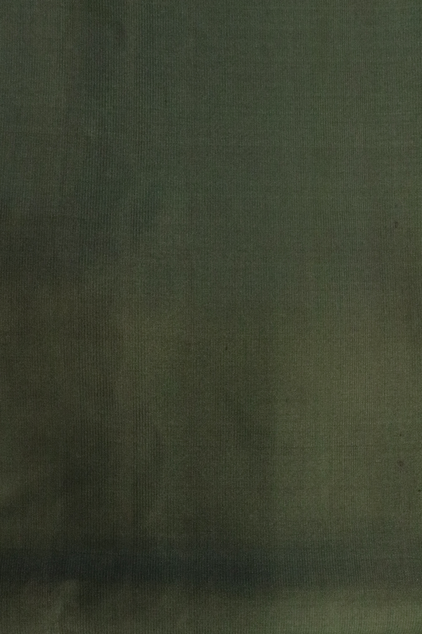 Kanchipuram Silk Saree In Bottle Green With Temple Border