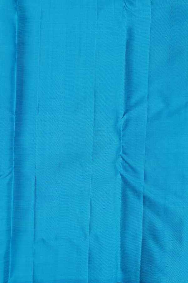 Kanchipuram Silk Saree In Coffee Brown With Paisley Design