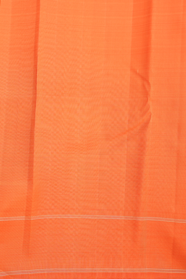 Kanchipuram Silk Saree In Coffee Brown With Parrot Motifs