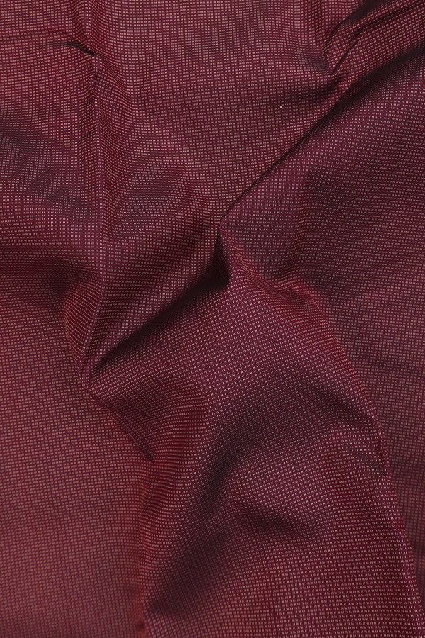 Kanchipuram Silk Saree In Coffee Brown With Stripes Design