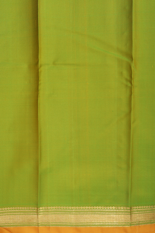 Kanchipuram Silk Saree In Dual Tone With Contrast Border