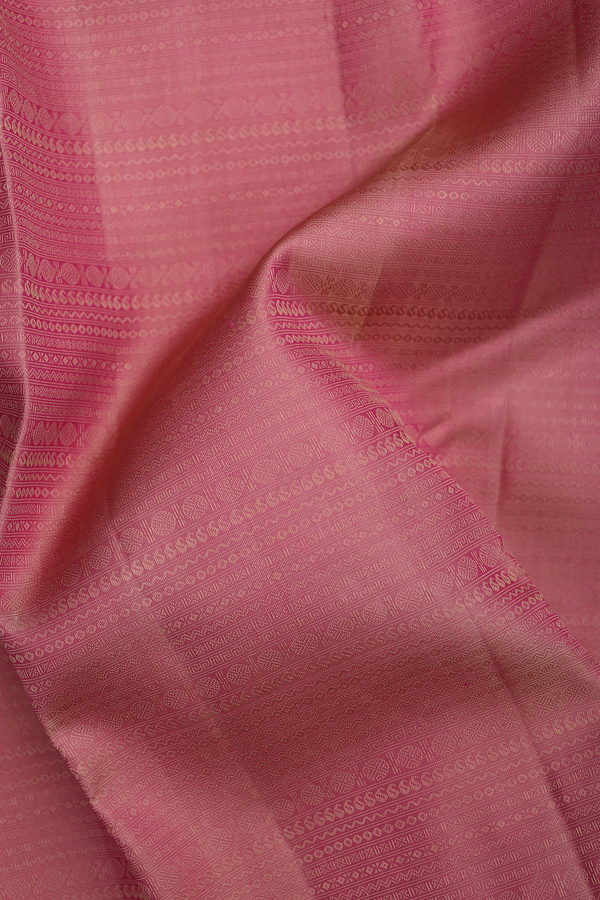Kanchipuram Silk Saree In Dual Tone With Jacquard Pattern