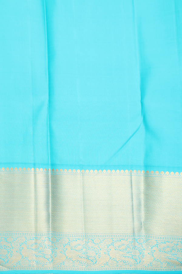 Kanchipuram Silk Saree In Dusty Purple With Brocade Design