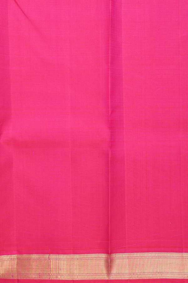 Kanchipuram Silk Saree In Dusty Purple With Brocade Design