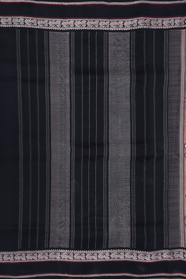 Kanchipuram Silk Saree In Dusty Rose With Floral Hand Painted