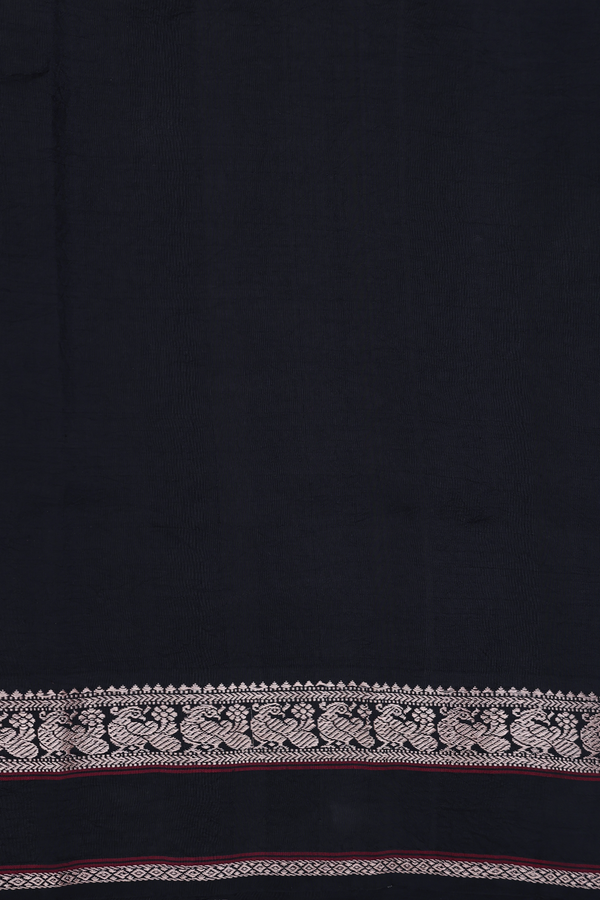 Kanchipuram Silk Saree In Dusty Rose With Floral Hand Painted