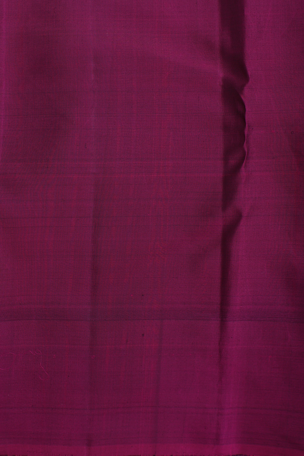 Kanchipuram Silk Saree In Grey With Jacquard Pattern