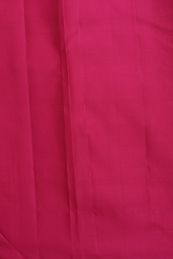 Kanchipuram Silk Saree In Ivory With Checks Along Buttas