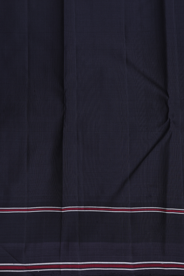 Kanchipuram Silk Saree In Beige With Checks Design