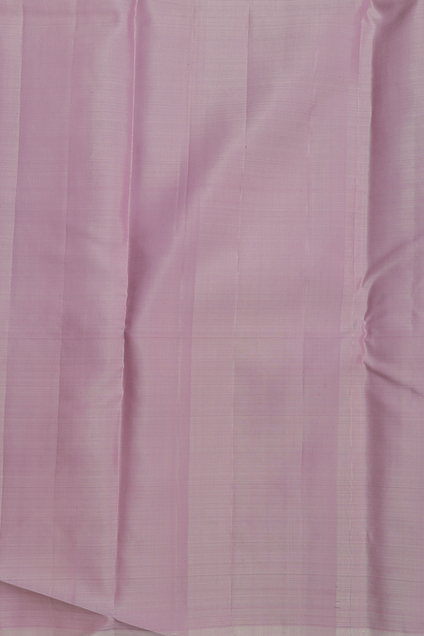 Kanchipuram Silk Saree In Light Pink With Mandala Design