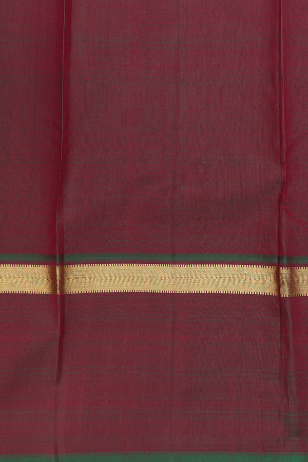 Kanchipuram Silk Saree Deep Mulberry With Malli Moggu Buttas