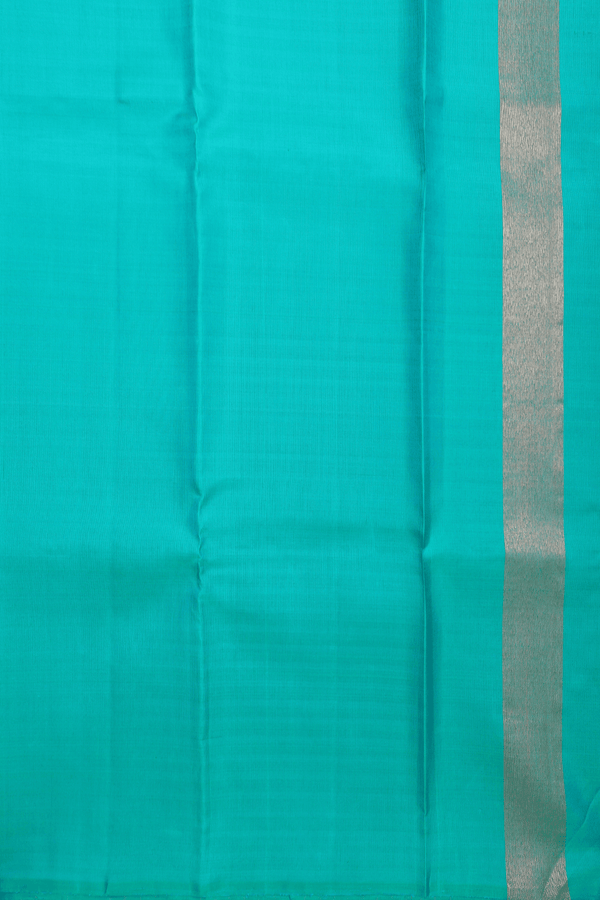 Kanchipuram Silk Saree In Multicolor With Checks Design