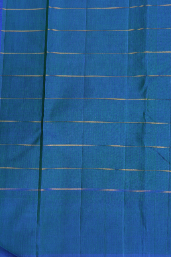 Kanchipuram Silk Saree In Multicolor With Checks Design