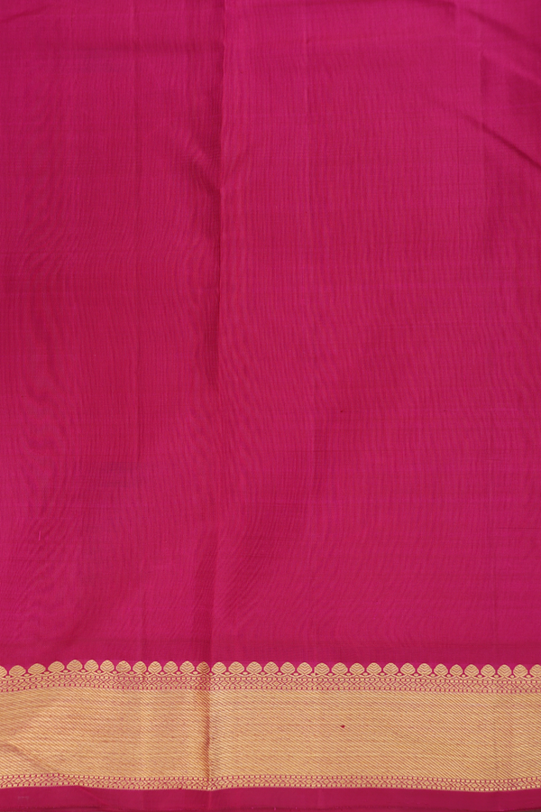 Kanchipuram Silk Saree In Multicolor With Checks Design