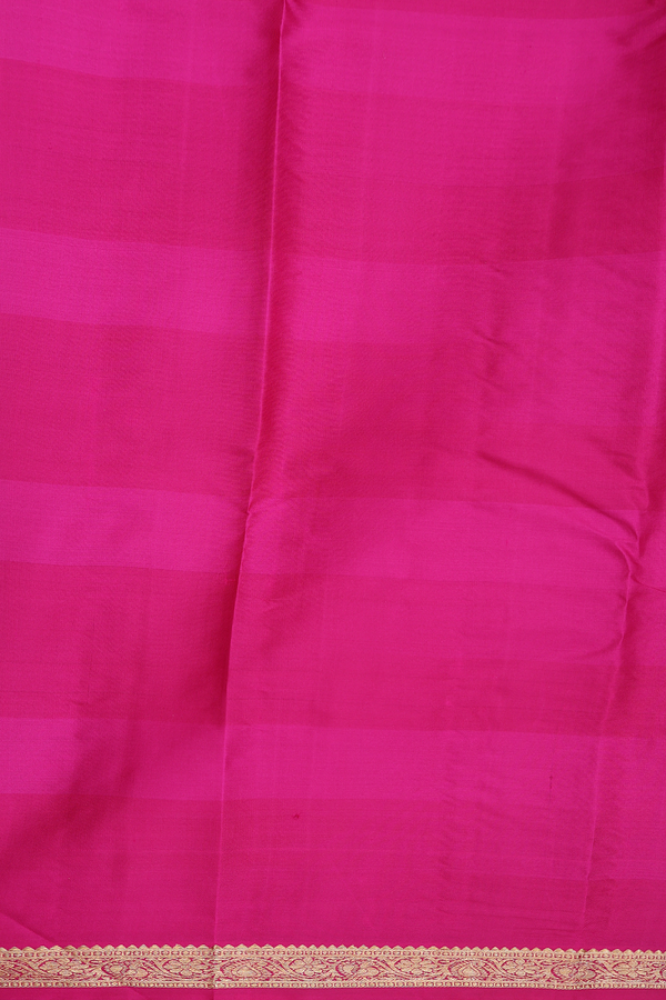 Kanchipuram Silk Saree In Multicolor With Checks Design
