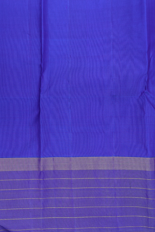 Kanchipuram Silk Saree In Multicolor With Checks Design