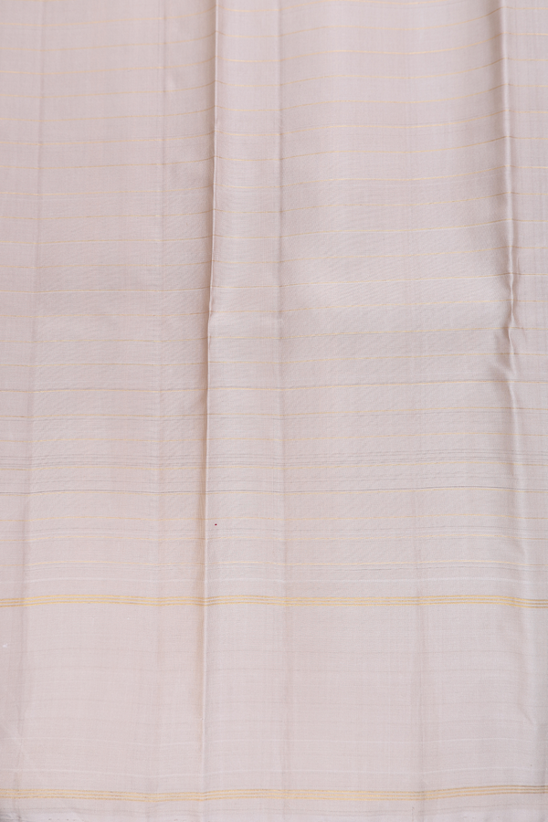 Kanchipuram Silk Saree In Multicolor With Checks Design