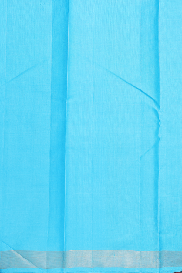 Kanchipuram Silk Saree In Multicolor With Checks Design