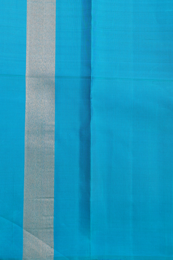 Kanchipuram Silk Saree In Multicolor With Checks Design