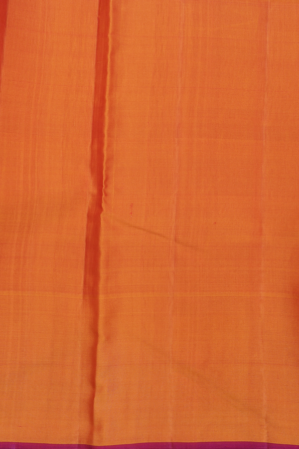 Kanchipuram Silk Saree In Multicolor With Checks Design