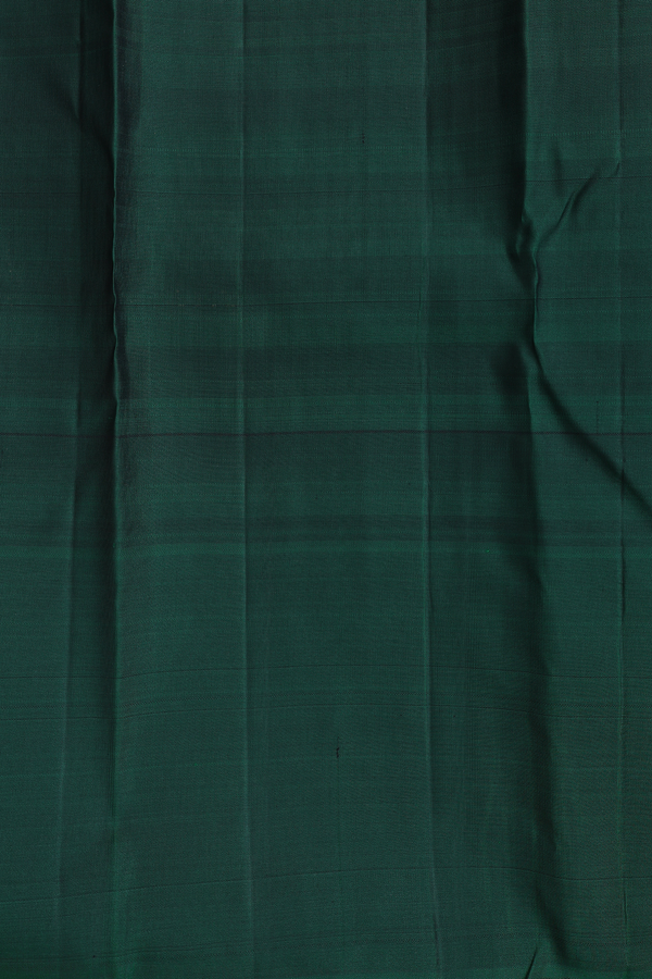 Kanchipuram Silk Saree In Multicolor With Checks Design