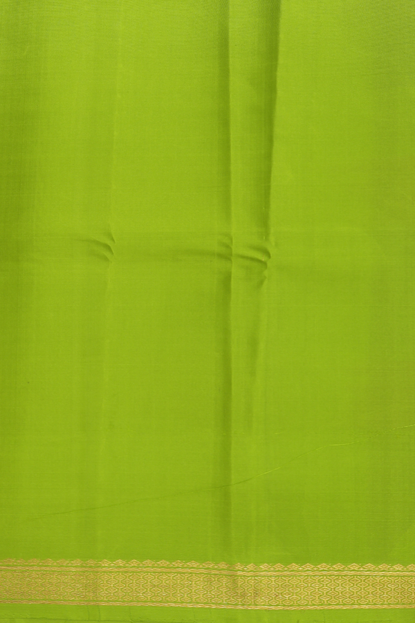 Kanchipuram Silk Saree In Multicolor With Checks Design