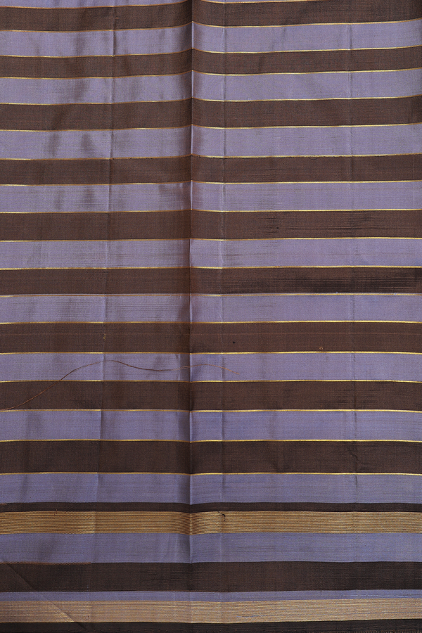 Kanchipuram Silk Saree In Multicolor With Checks Design