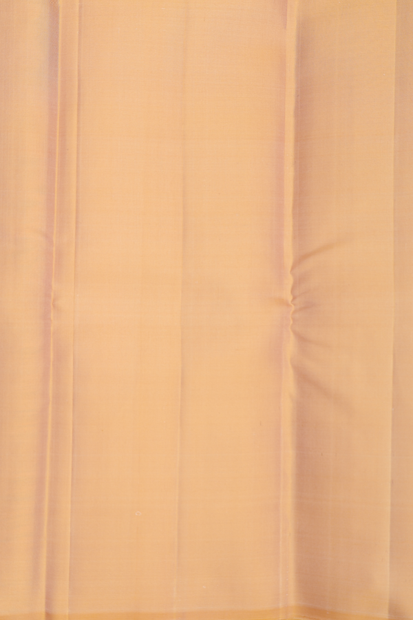 Kanchipuram Silk Saree In Multicolor With Chevron Design