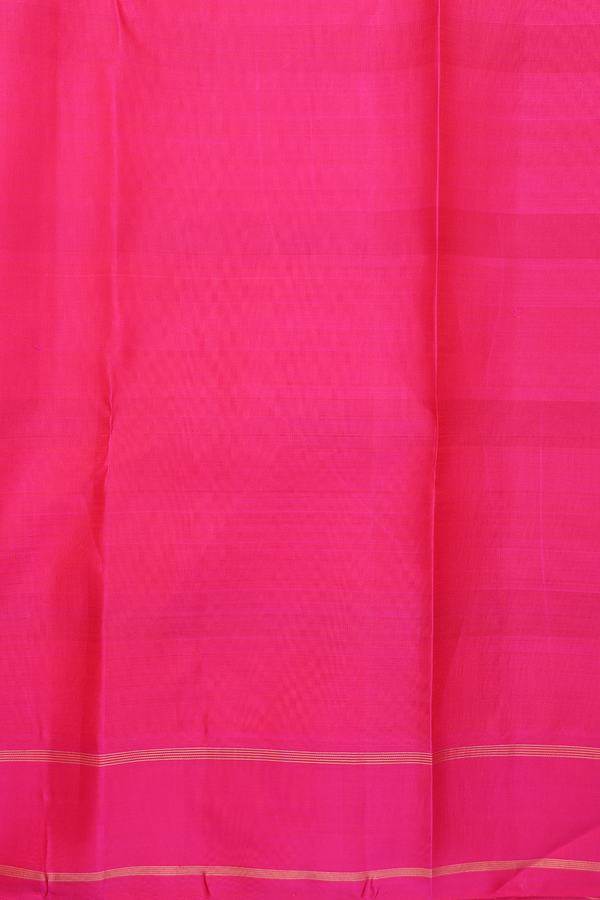 Kanchipuram Silk Saree In Multicolor With Jacquard Pattern