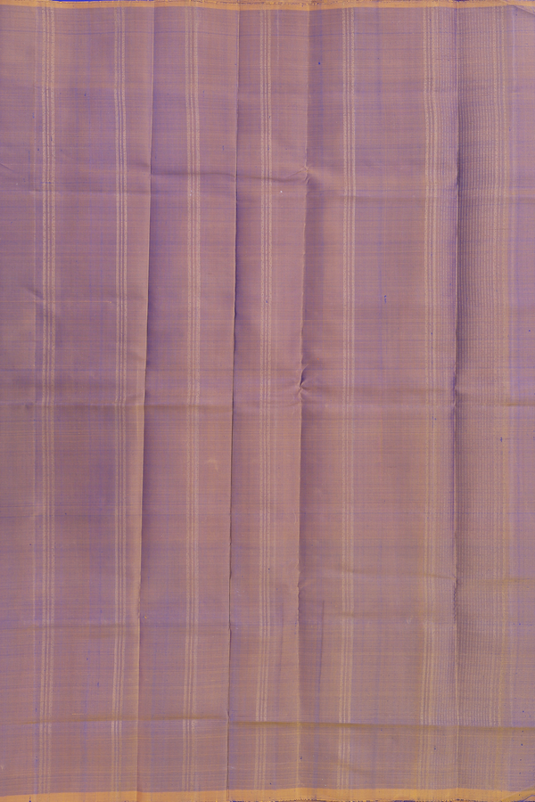 Kanchipuram Silk Saree In Multicolor With Muppagam Design