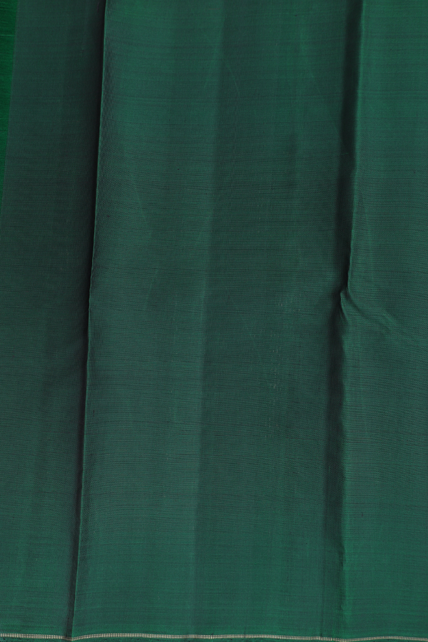 Kanchipuram Silk Saree In Multicolor With Muppagam Design